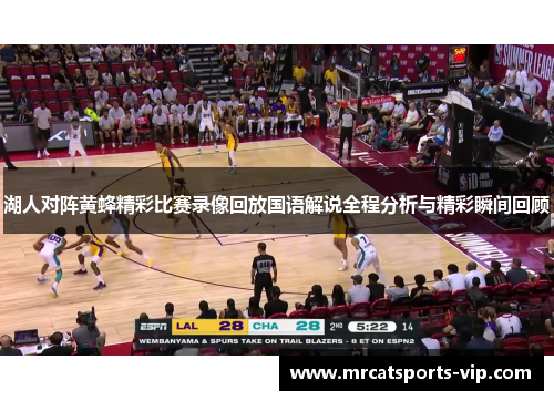 湖人对阵黄蜂精彩比赛录像回放国语解说全程分析与精彩瞬间回顾